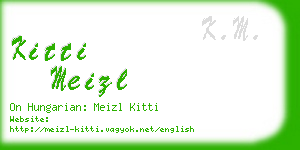 kitti meizl business card